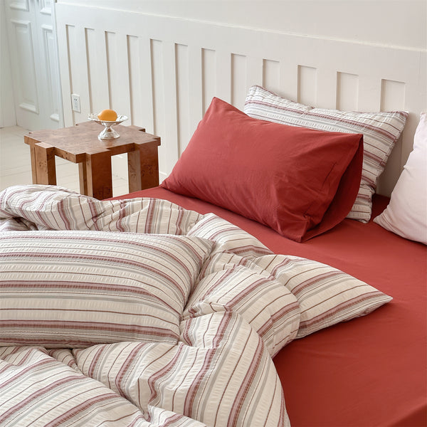 Calm Stripe Bedding Set