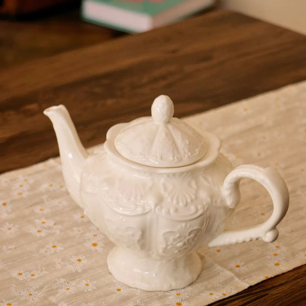 Pearl Teacup & Pot - Delicors