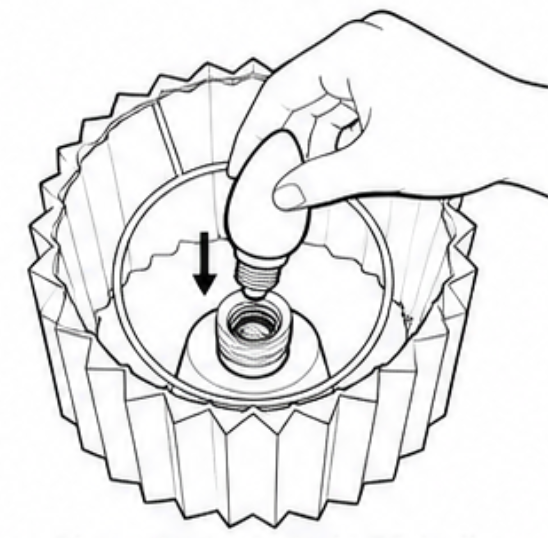 INSERT THE BULB