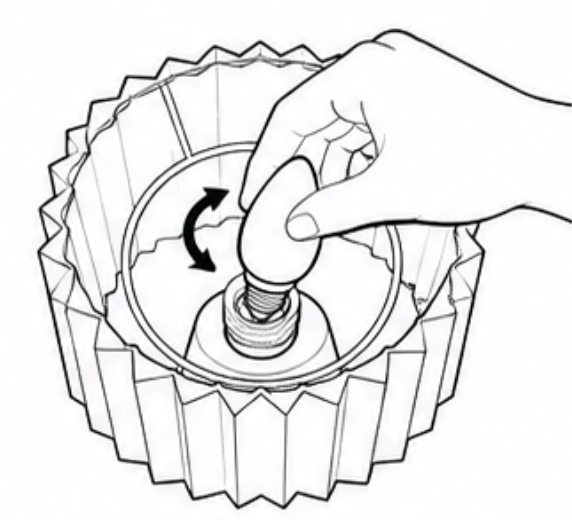 SECURE THE BULB