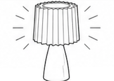 Retro Origami Lamp