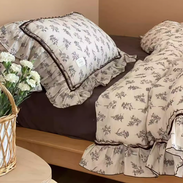 Ruffle Bloom Bedding Bedding Set