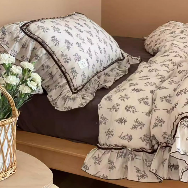 Ruffle Bloom Bedding Bedding Set