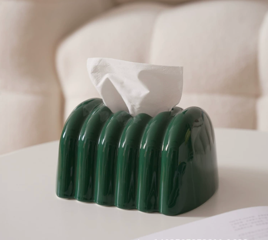 Yummy Toast Ceramic Tissue Box