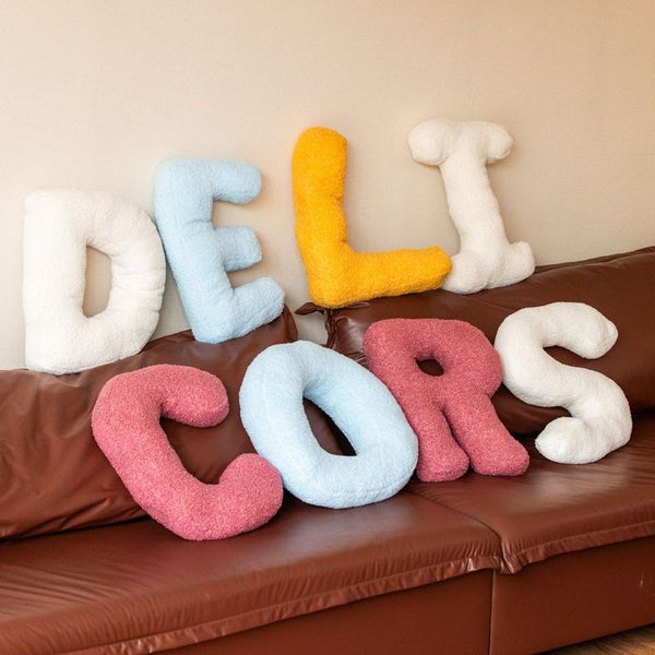 Line-Up Letter Cushion Collection