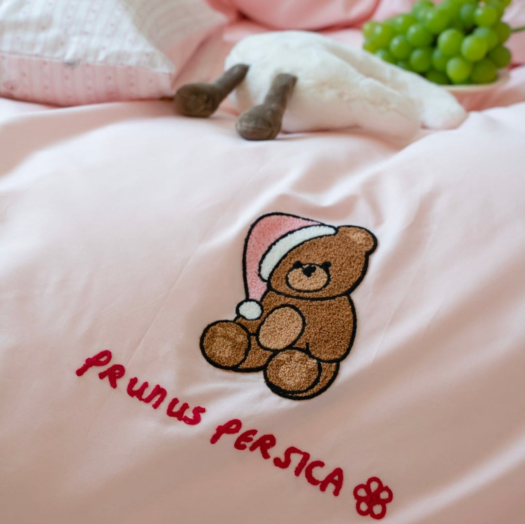 Pink Teddy Dreams Bedding Set