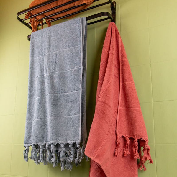 Hand-Knotted Towel