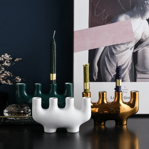 Arched Candle Holder - Candle Holder - Delicors