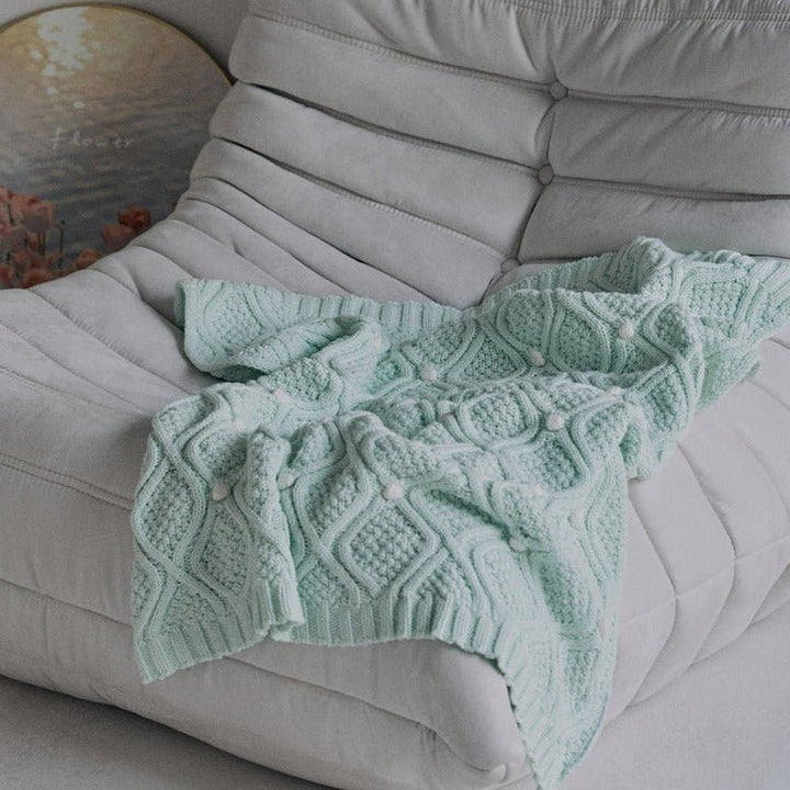 Argyle Diamond Blanket Collection -Throw- Delicors