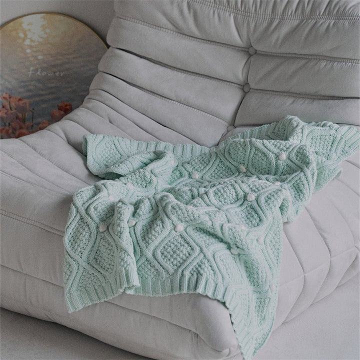 Argyle Diamond Blanket Collection -Throw- Delicors