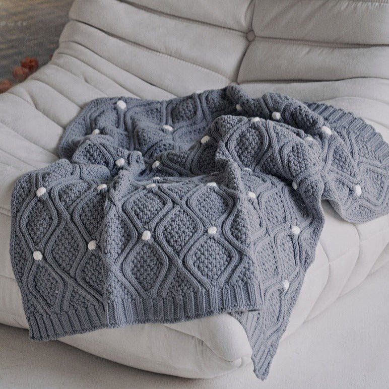 Argyle Diamond Blanket Collection -Throw- Delicors
