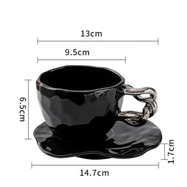 Art Wave Tea Cup Set -Dinnerware- Delicors