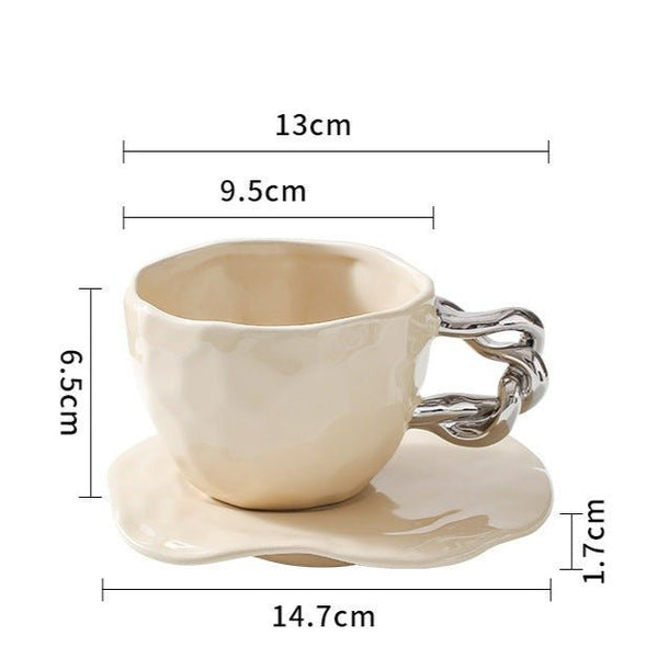Art Wave Tea Cup Set -Dinnerware- Delicors