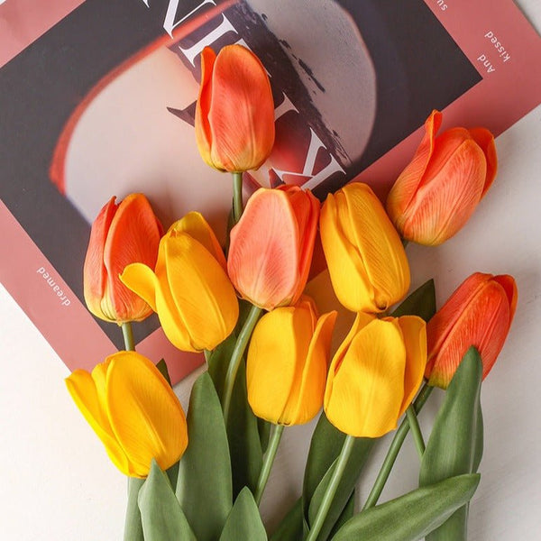 Artificial Tulips Bouquet - Artificial Flower - Delicors