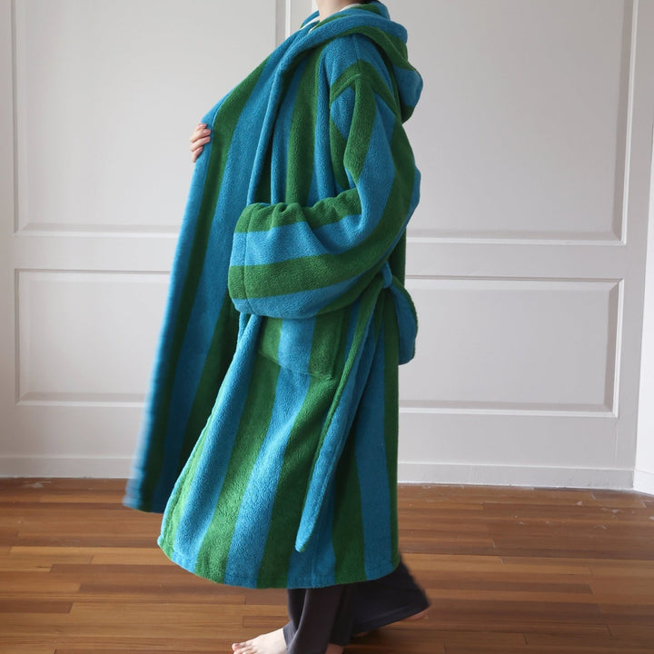Azure Bliss Bathrobe - Bathrobe - Delicors