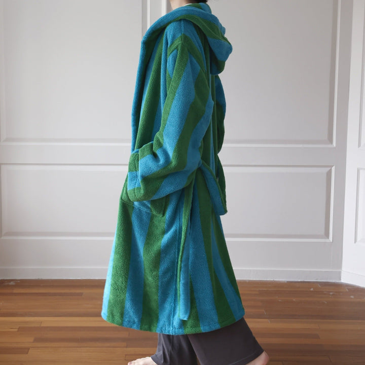 Azure Bliss Bathrobe - Bathrobe - Delicors