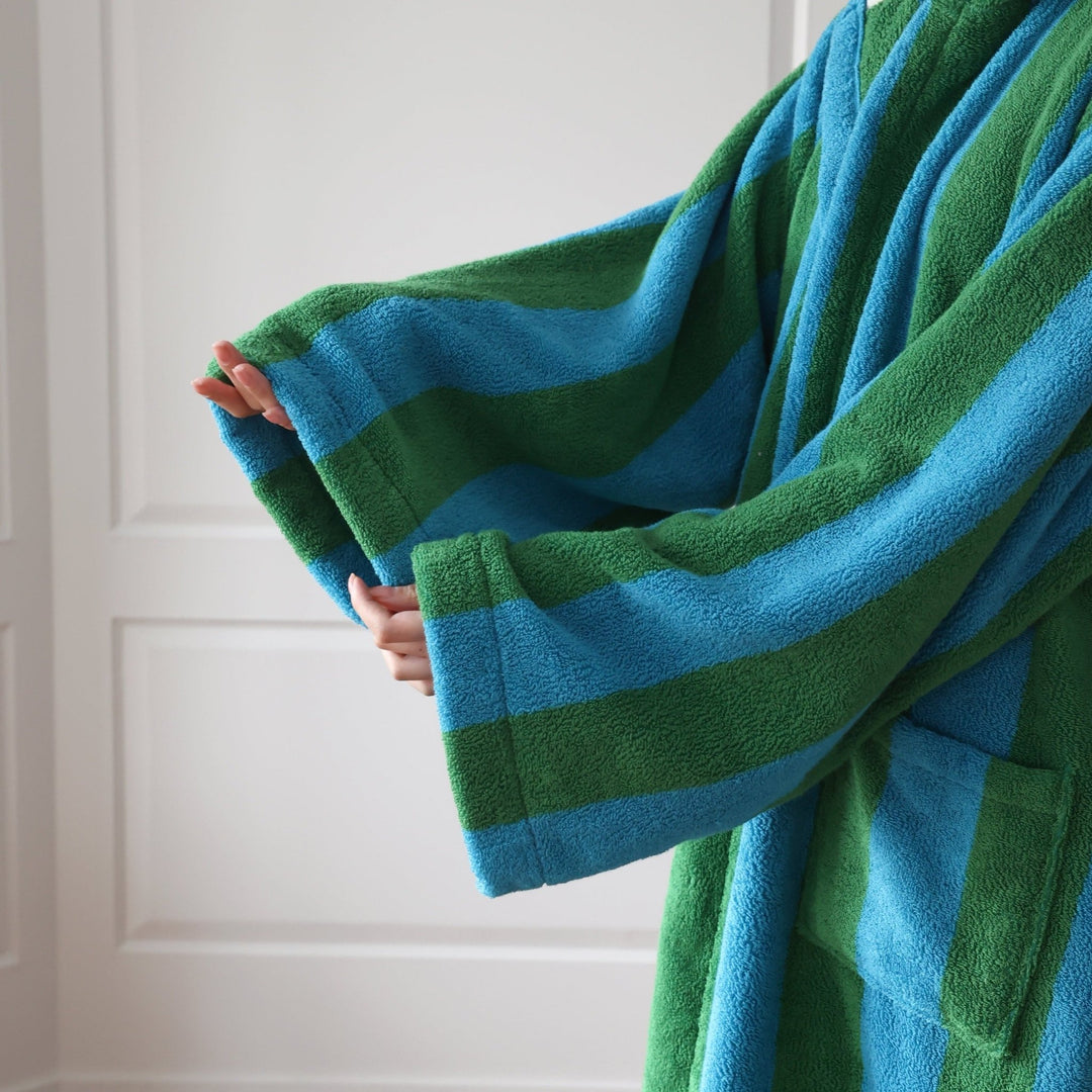Azure Bliss Bathrobe - Bathrobe - Delicors