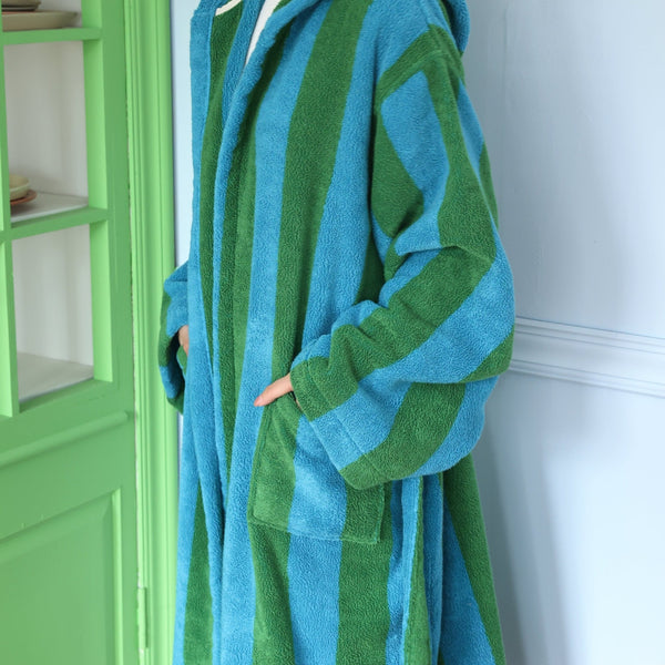 Azure Bliss Bathrobe - Bathrobe - Delicors