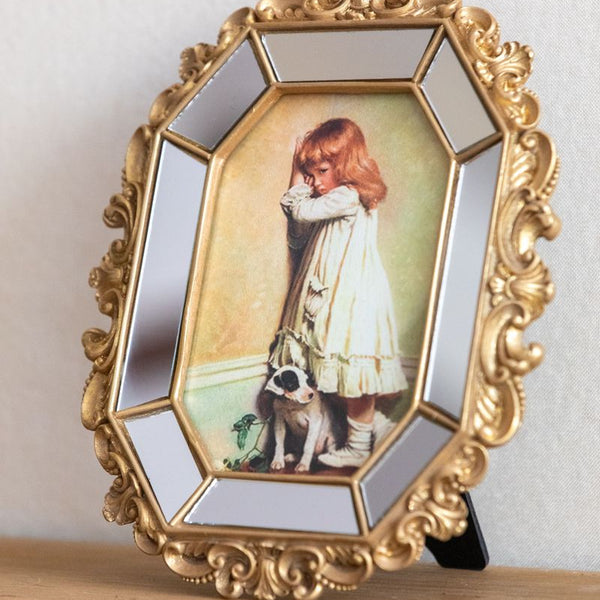 Baroque Mirrored Ornate Frame