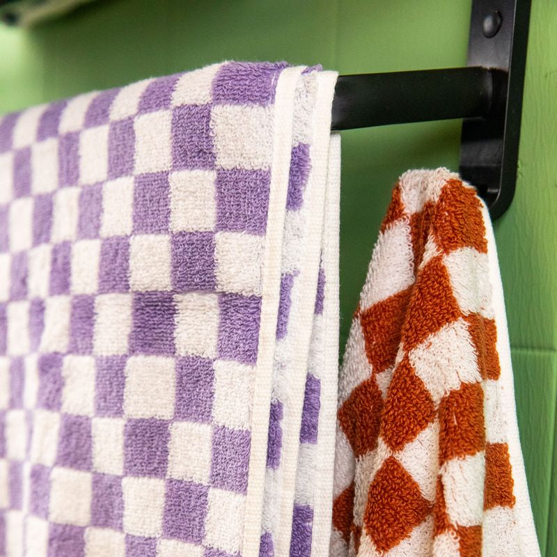 Classic Checkerboard Towel Collection