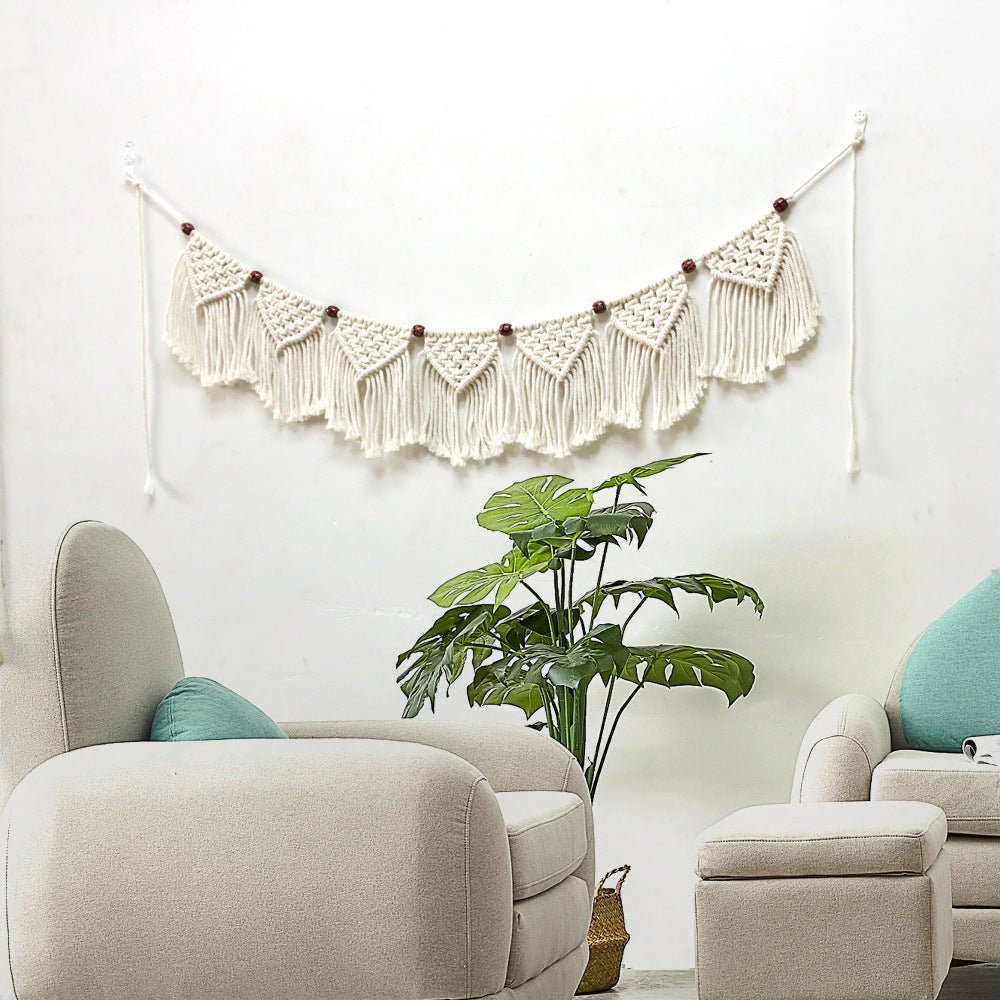 Bohemian Macrame Bunting Garland - Wall Art - Delicors
