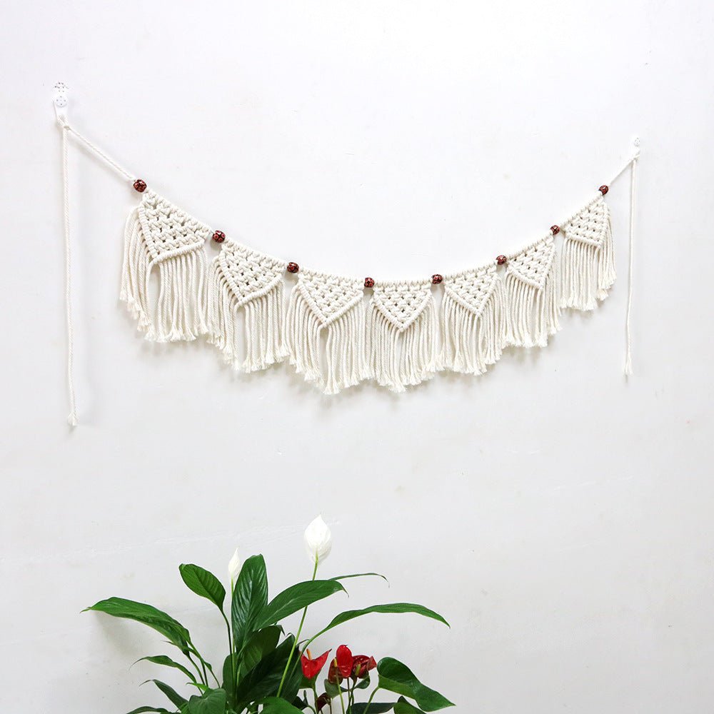 Bohemian Macrame Bunting Garland - Wall Art - Delicors