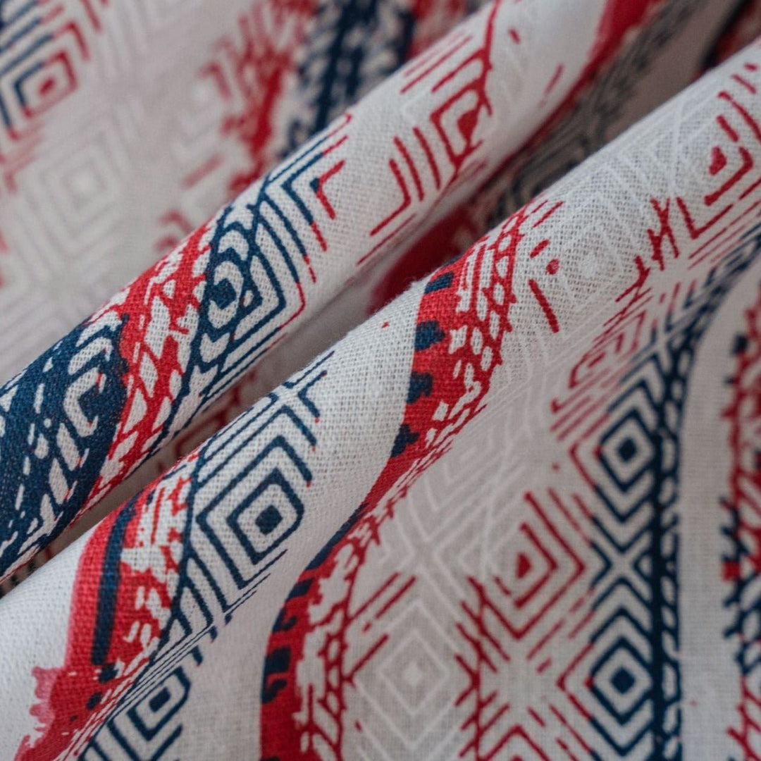 Bohemian Red Table Cloth - Table Cloth - Delicors