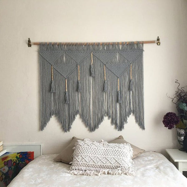 Boho Chic Macrame Wall Decor - Wall Art - Delicors