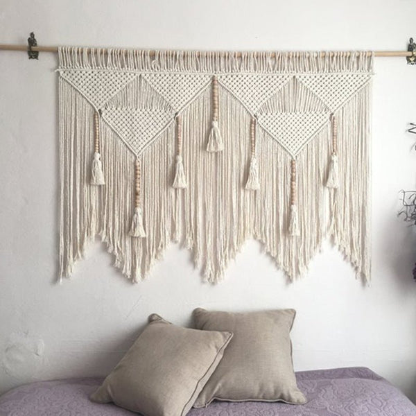 Boho Chic Macrame Wall Decor - Wall Art - Delicors