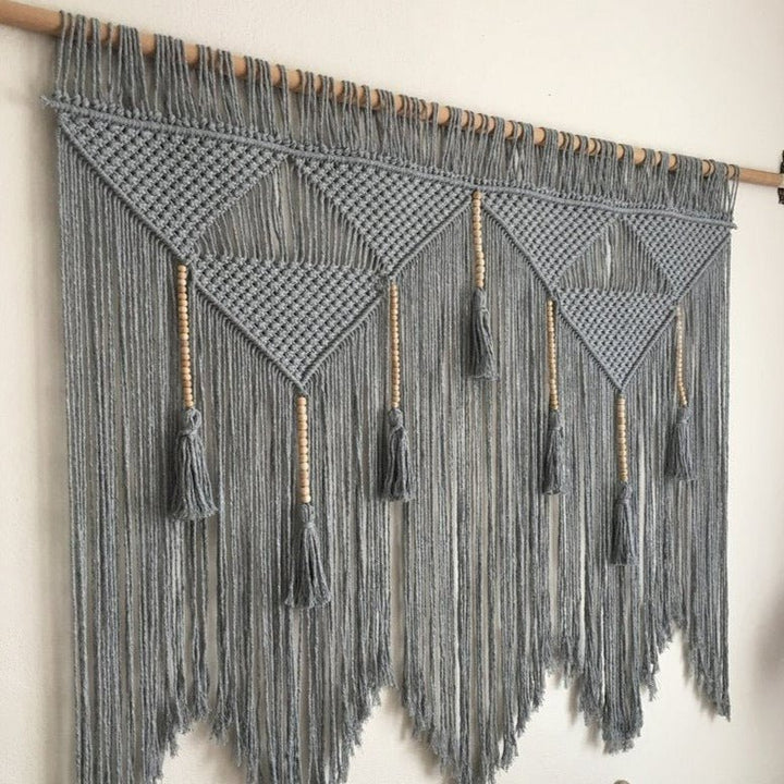 Boho Chic Macrame Wall Decor - Wall Art - Delicors