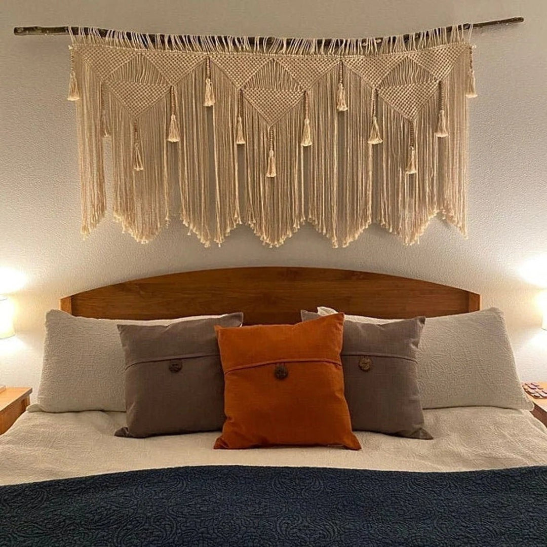 Boho Chic Macrame Wall Decor - Wall Art - Delicors