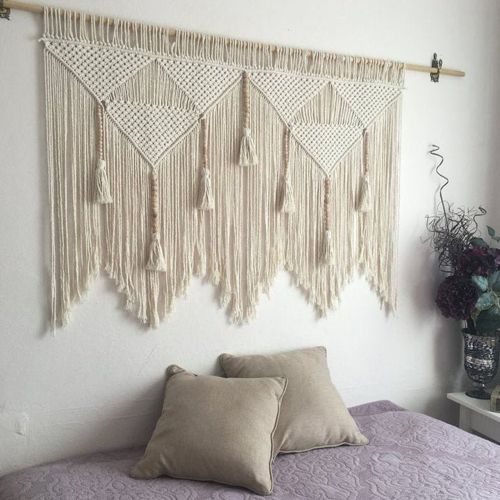 Boho Chic Macrame Wall Decor - Wall Art - Delicors