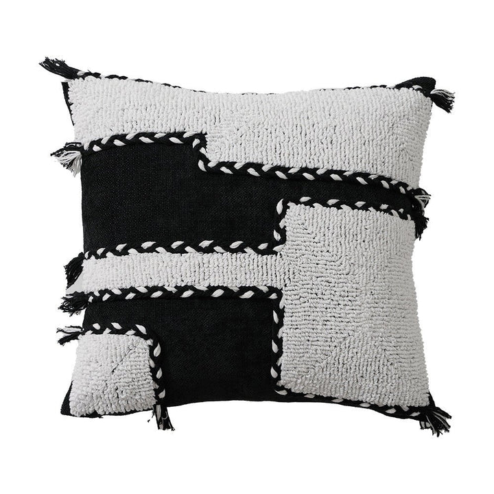 Bold Contrast Monochrome Cushion - Cushion - Delicors