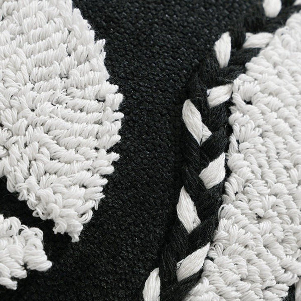 Bold Contrast Monochrome Cushion - Cushion - Delicors