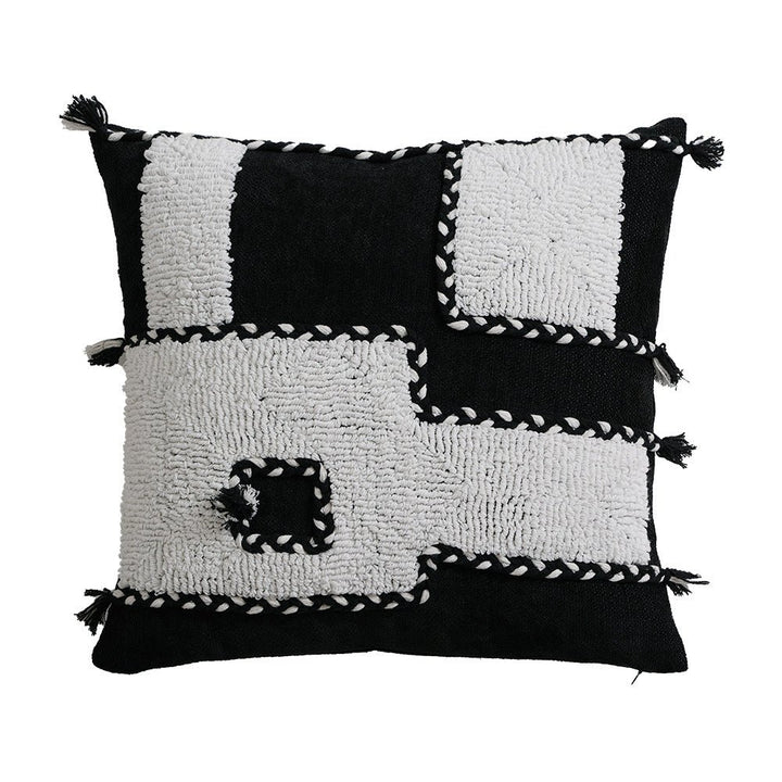 Bold Contrast Monochrome Cushion - Cushion - Delicors