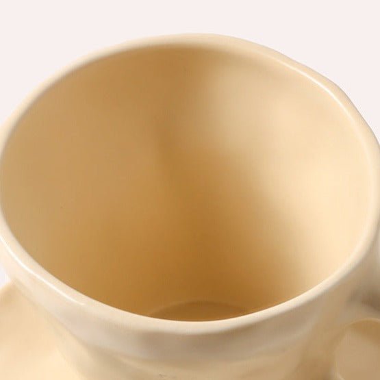 Butter Ceramic Cup Set - cup - Delicors