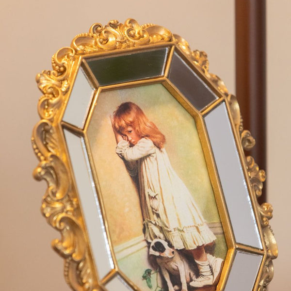 Baroque Mirrored Ornate Frame