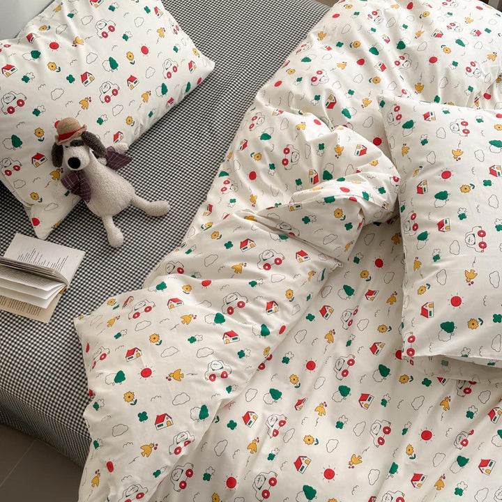 Cartoon Road Trip Bedding Set - Bedding - Delicors