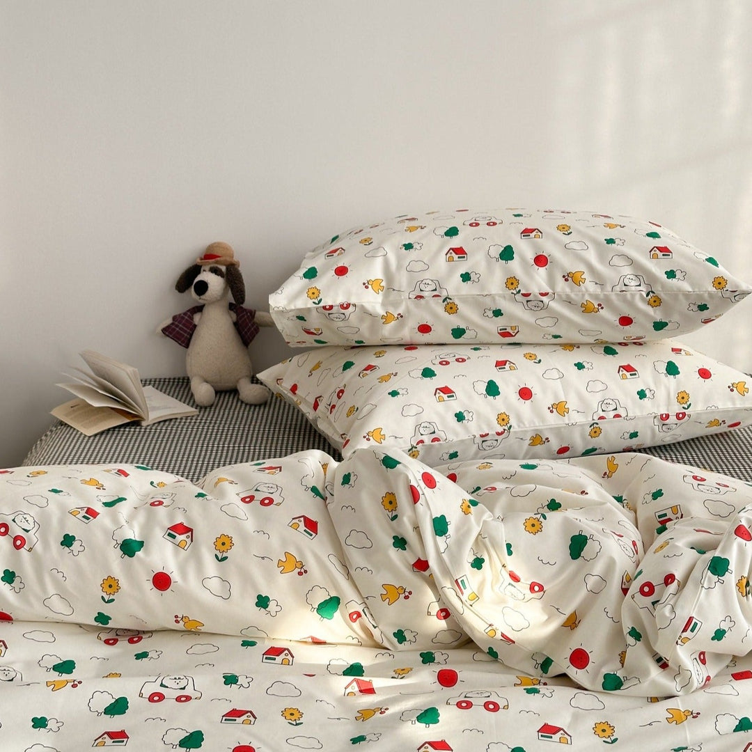 Cartoon Road Trip Bedding Set - Bedding - Delicors