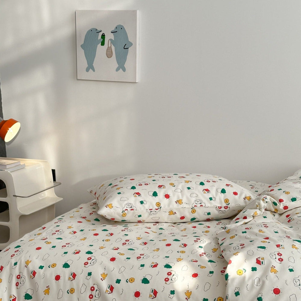 Cartoon Road Trip Bedding Set - Bedding - Delicors