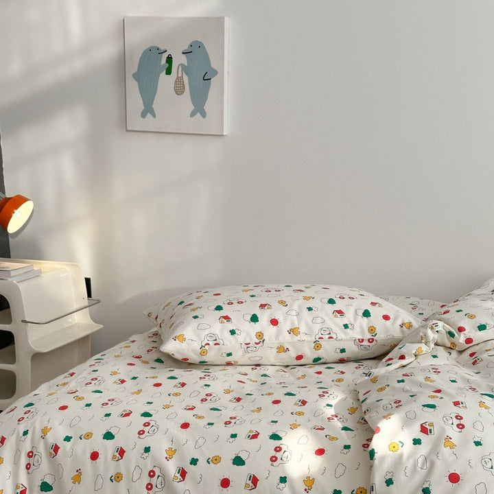Cartoon Road Trip Bedding Set - Bedding - Delicors