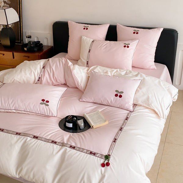 Cherry Drops Bedding Set - Bedding - Delicors