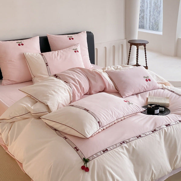 Cherry Drops Bedding Set - Bedding - Delicors