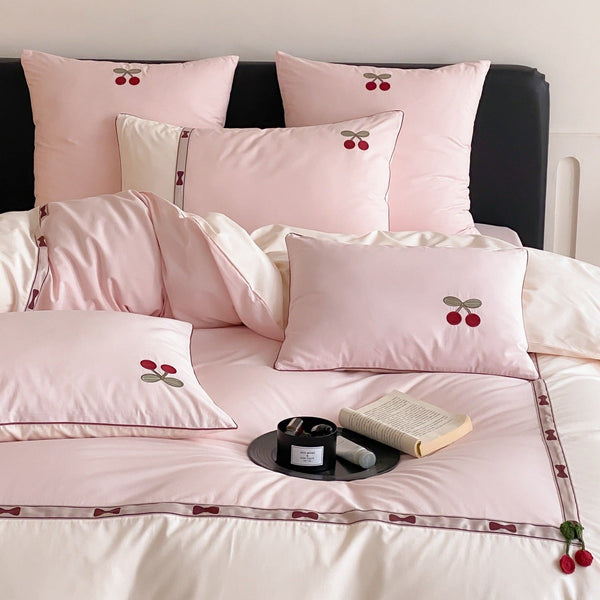 Cherry Drops Bedding Set - Bedding - Delicors