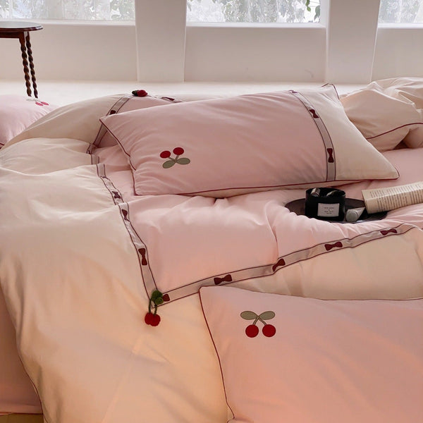 Cherry Drops Bedding Set - Bedding - Delicors