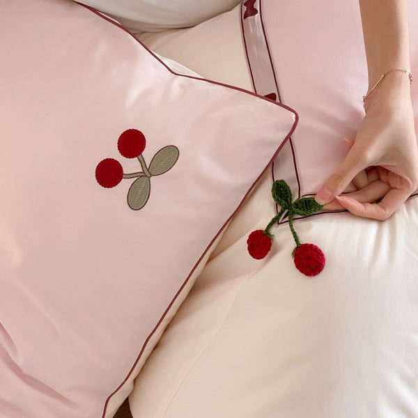 Cherry Drops Bedding Set - Bedding - Delicors