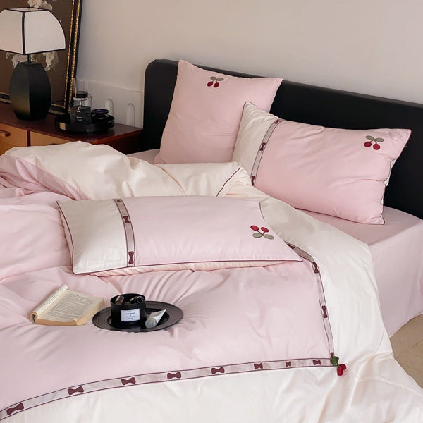 Cherry Drops Bedding Set - Bedding - Delicors