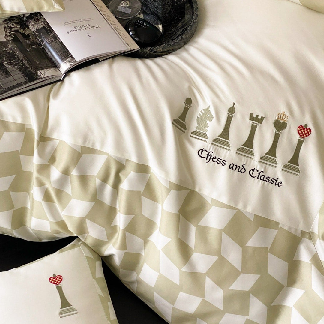 Chess and Classic Bedding Set - Bedding - Delicors