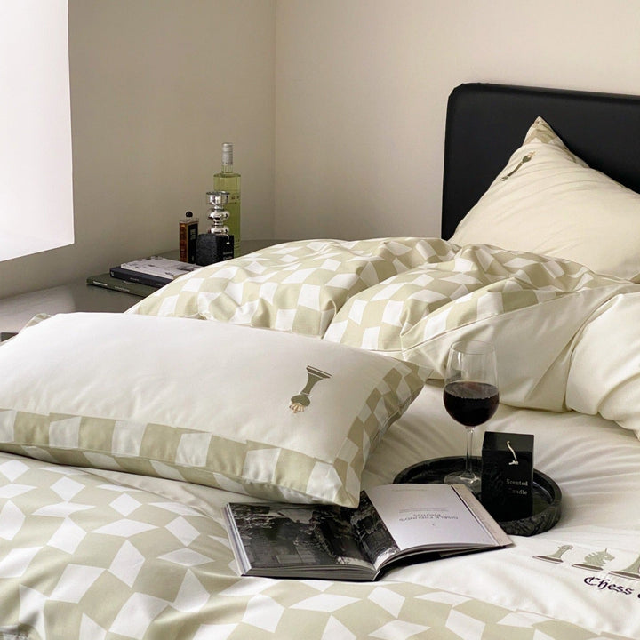 Chess and Classic Bedding Set - Bedding - Delicors