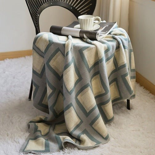 Chic Square Blanket -Throw- Delicors